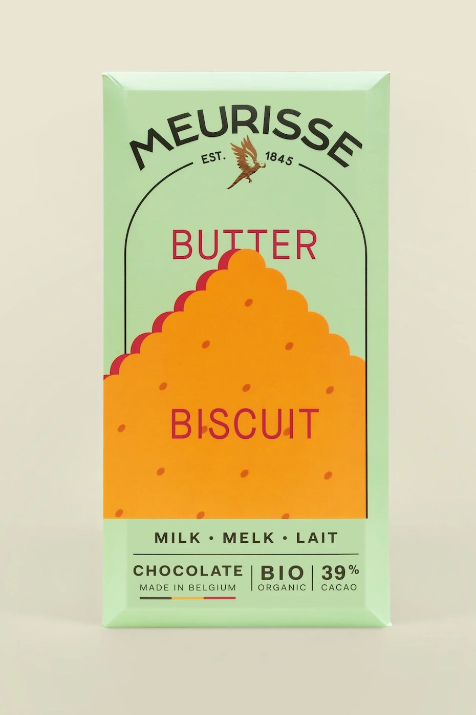 Meurisse Milk Chocolate With Butter Biscuits