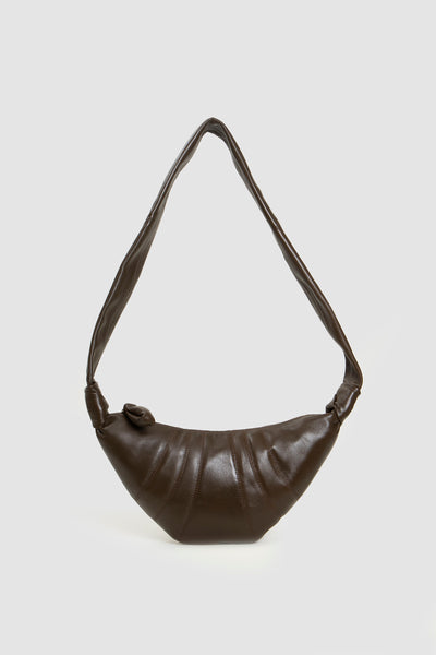 Lemaire  Small Croissant Bag Dark Tabacco
