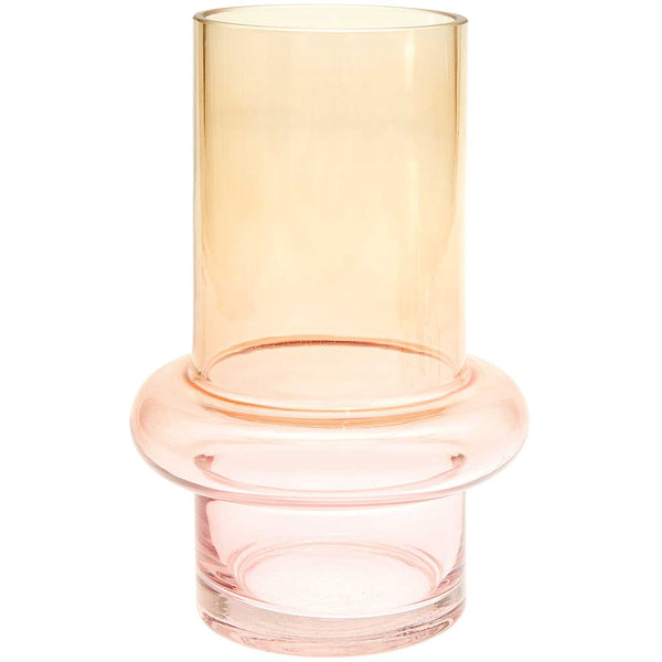 Rico Design Orange Glass Vase