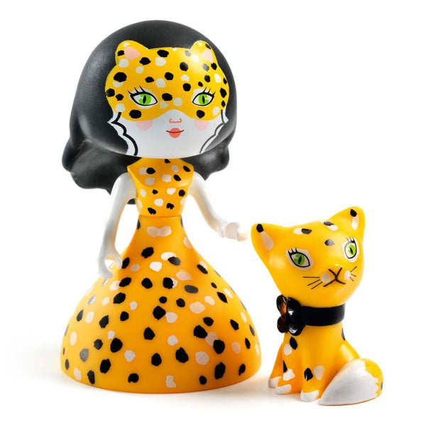 Djeco  : Arty Toys Figurine - Princess Féline & Léo