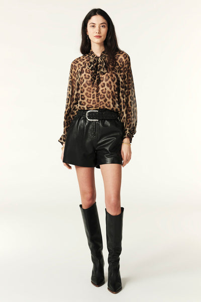 BA&SH Floe Leopard Shirt