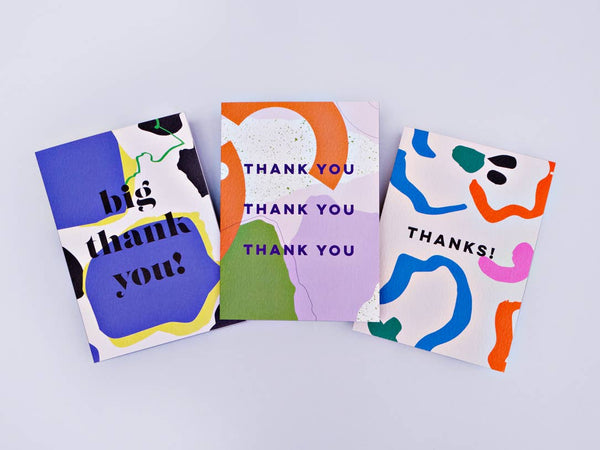 The Completist - Mulberry Thank You Card Set