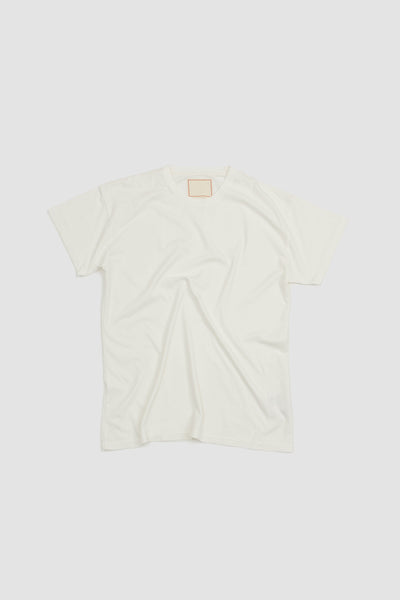 Jeanerica Marcel 180 Classic Tee Natural White