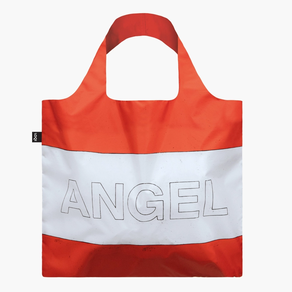 LOQI Angel and Demon Printed Recycle Bag