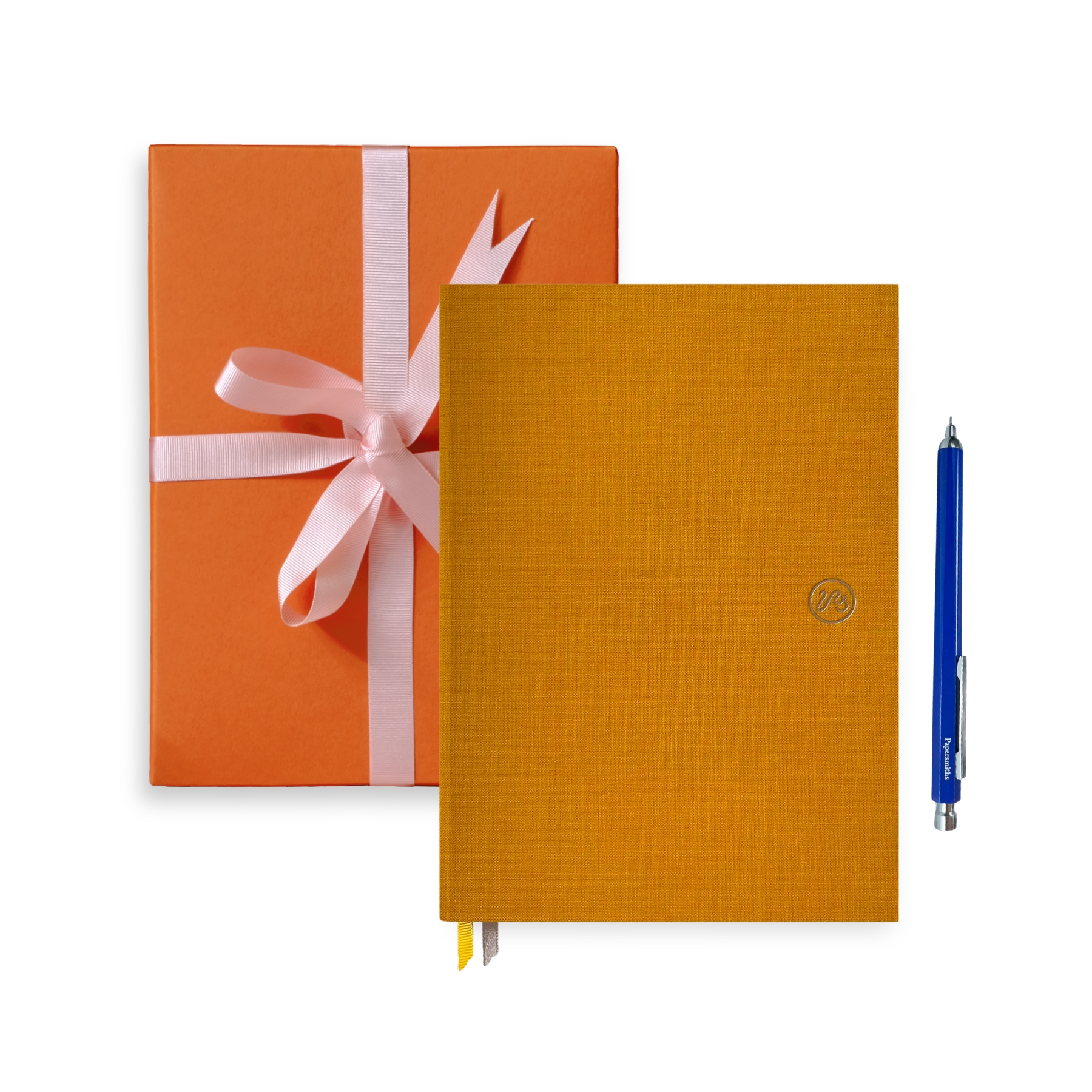 Papersmiths Solar Yellow Notebook & Primo Pen Duo - Gel