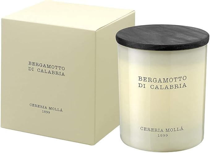 CERERIA MOLLA 1899 Candle Premium 320gr. Bergamotto di Calabria/duration 50 hours
