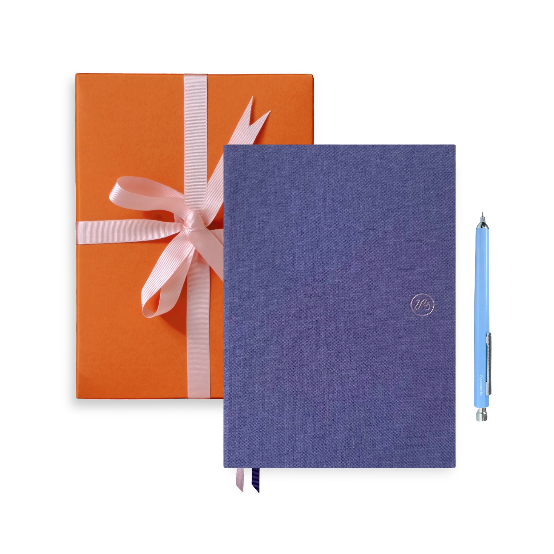 Papersmiths Wisteria Purple Notebook & Primo Pen Duo - Gel