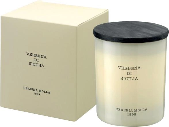 CERERIA MOLLA 1899 Candle Premium 230.gr Verbena di Sicilia/duration 50 hours 