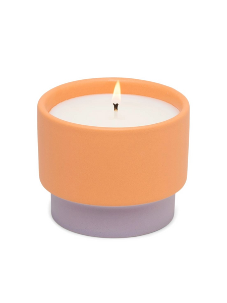 Paddywax Colour Block Ceramic Candle 170g - Violet & Vanilla