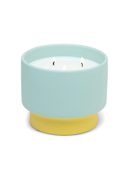 Paddywax Colour Block Ceramic Candle - Minty Verde