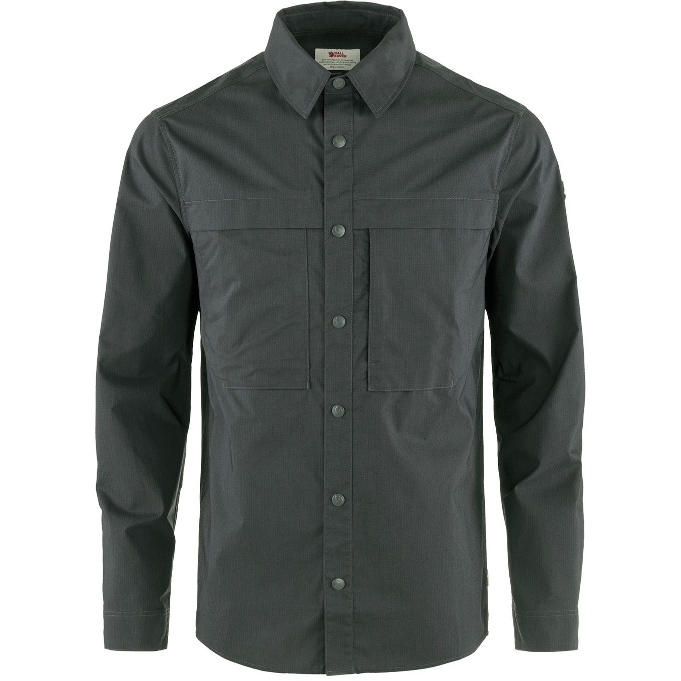 Fjällräven Abisko Long-Sleeved Trail Shirt (Dark Grey)