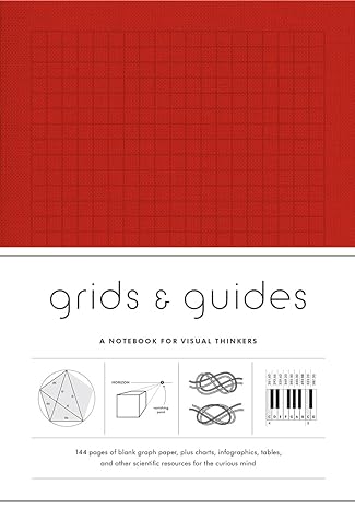 Princeton press Grids and Guides Red Notebook