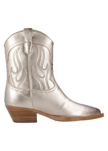 Alpe Cowboy Boot - Gold