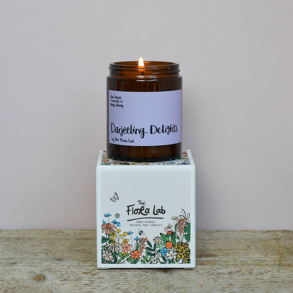 The Flora Lab Darjeeling Delights Natural-Wax Candle