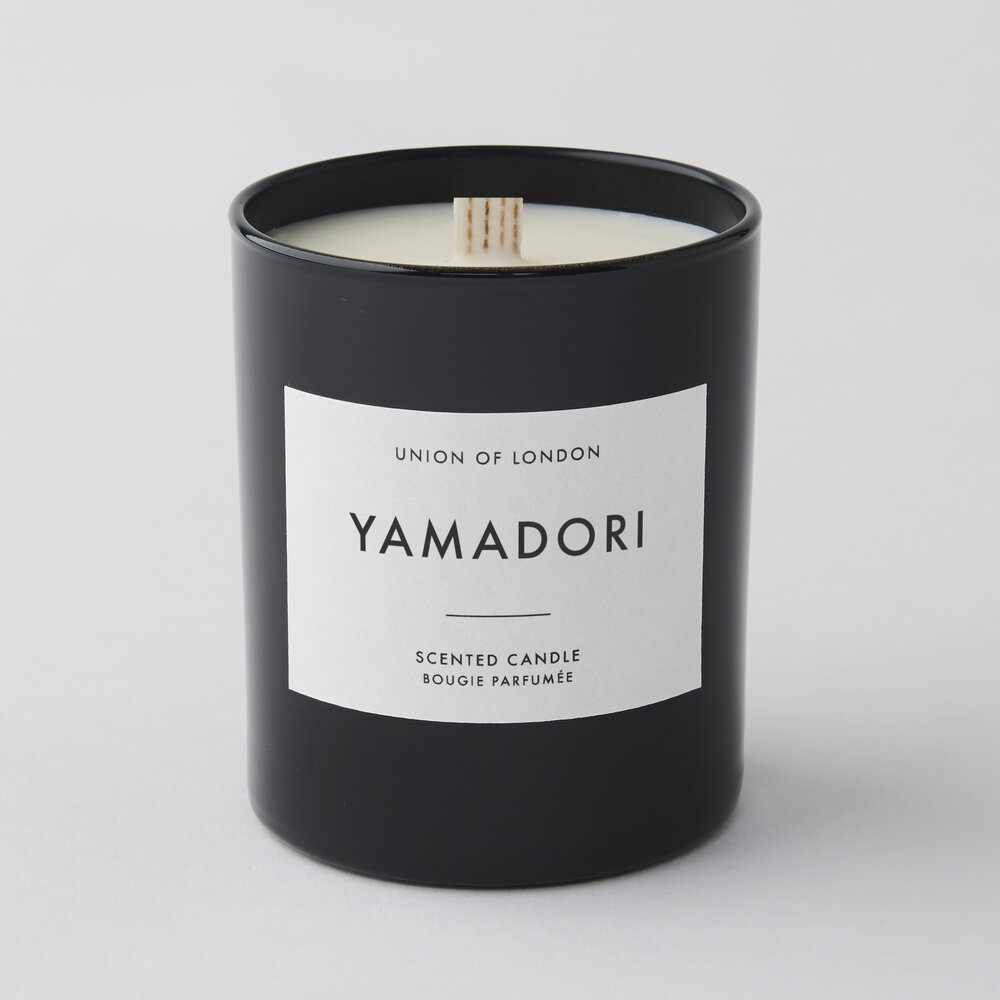 Union Of London Yamadori Medium Black Candle