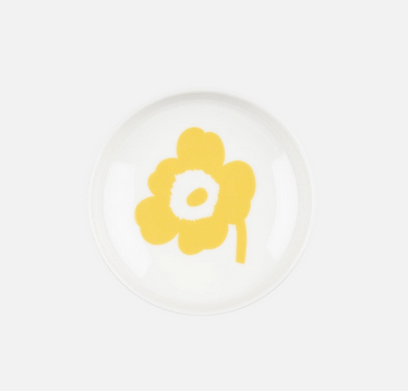 Marimekko piattino piccolo 8,5 unikko giallo