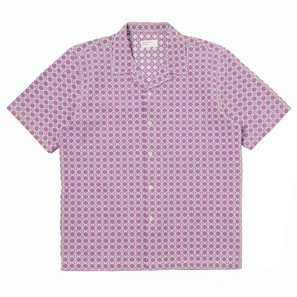 universal-works-road-shirt-in-woven-tile-design-lilac