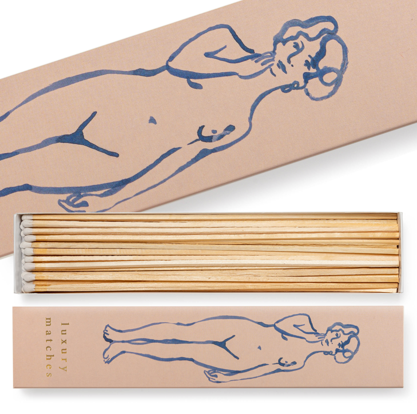 Archivist Archivist | Nude Luxury Matches By Wanderlust Paper Co.