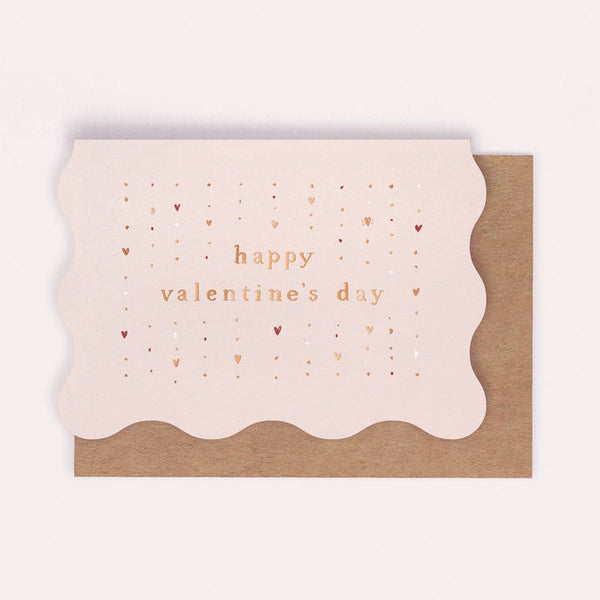 Sister Paper Co Hearts Valentine's Card | Valentines Day Card