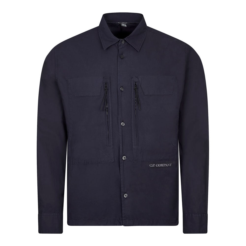 C.P. Company Button Overshirt - Total Eclipse