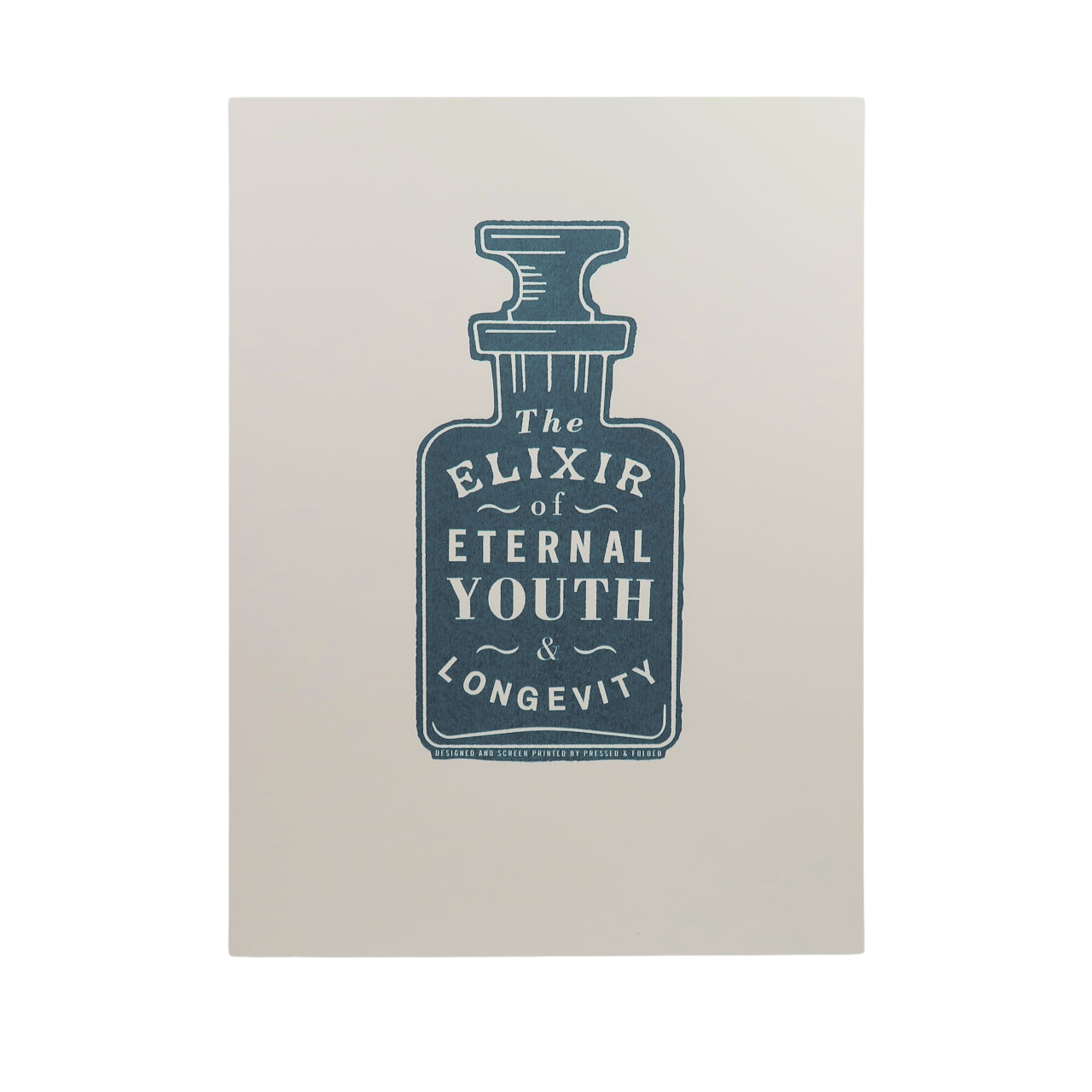 Pressed And Folded Elixir Screen Print