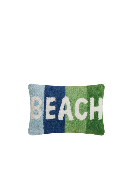 Peking Handicraft Striped Beach Hook Cushion