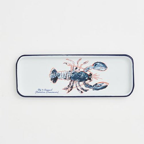 Distinctly Living Enamel Lobster Tray