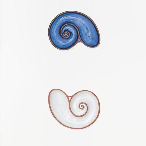Distinctly Living Seashell Bowl - White Or Blue