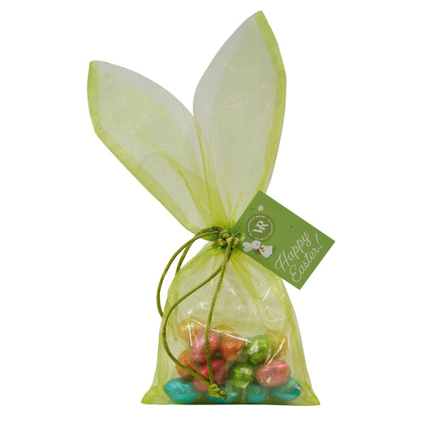 Sarunds Van Roy - Organza Bunny Bag With Solid Milk Chocolate Mini Eggs
