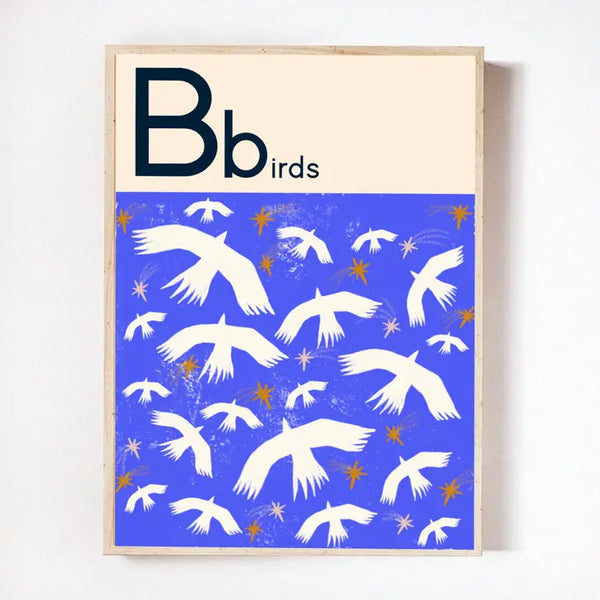 Carole Hillman B For Birds Art Print A3