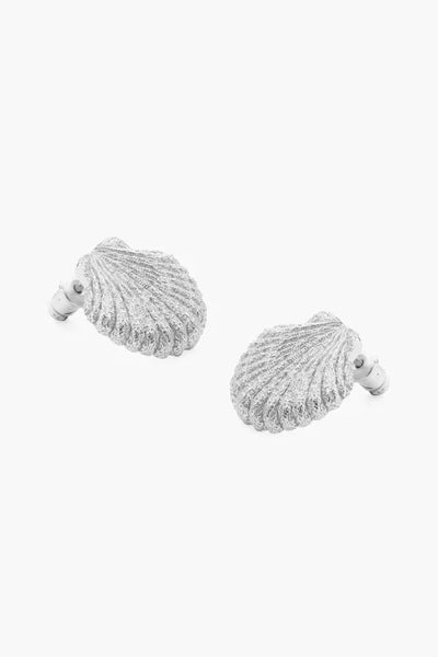 Tutti & Co Ea618s Seashell Earrings Silver