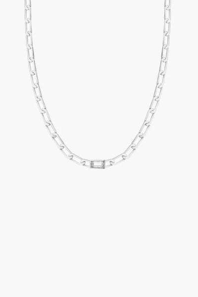 Tutti & Co Ne689s Gleam Necklace Silver