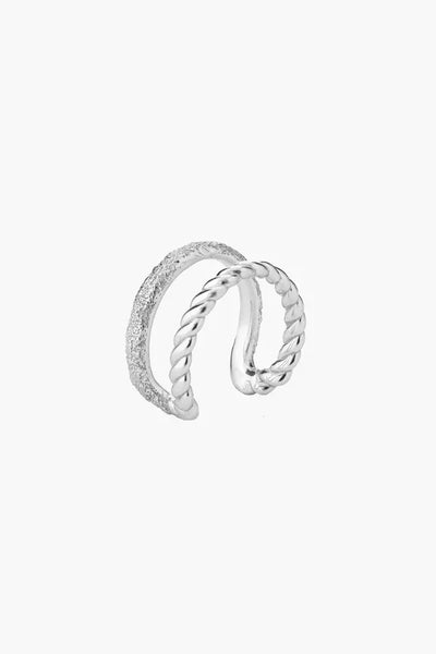 Tutti & Co RN335S Braid Ring Silver