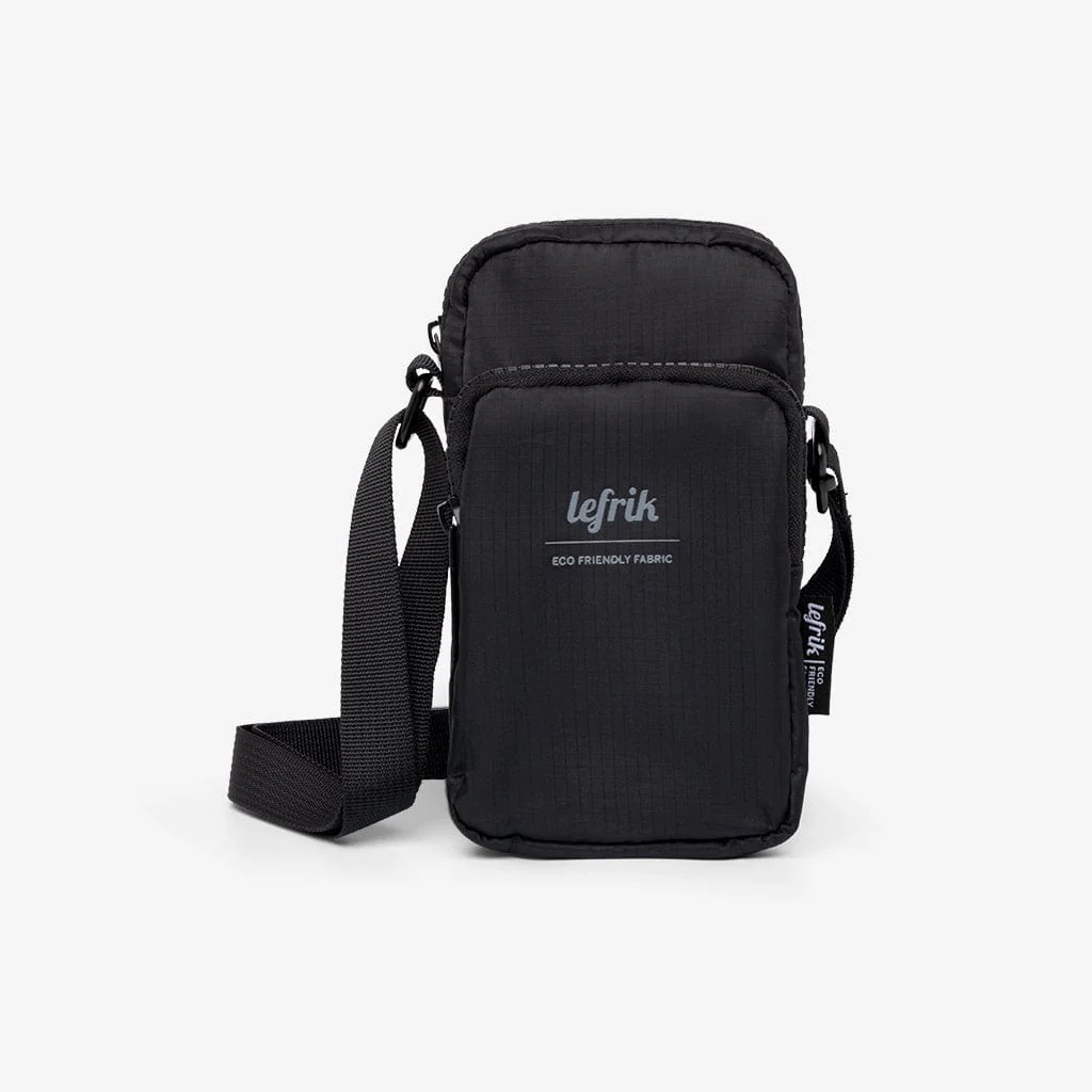 Lefrik Amsterdam Small Cross Bag in Black