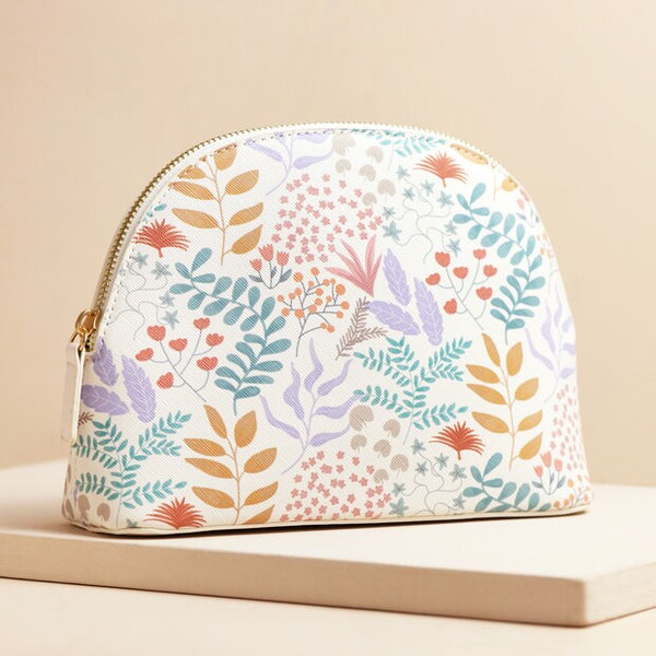 Lisa Angel Wash Bag In Sea Floral Design