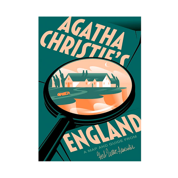 Herb Lester Associates Agatha Christie's - A Map and Guide From England