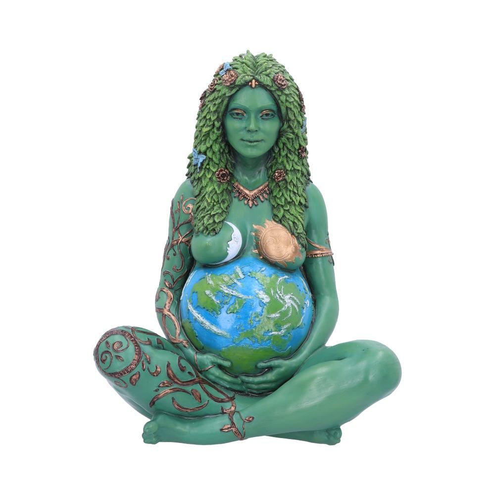 Joca Home Concept Mother Earth Art Statue Painted 30cm