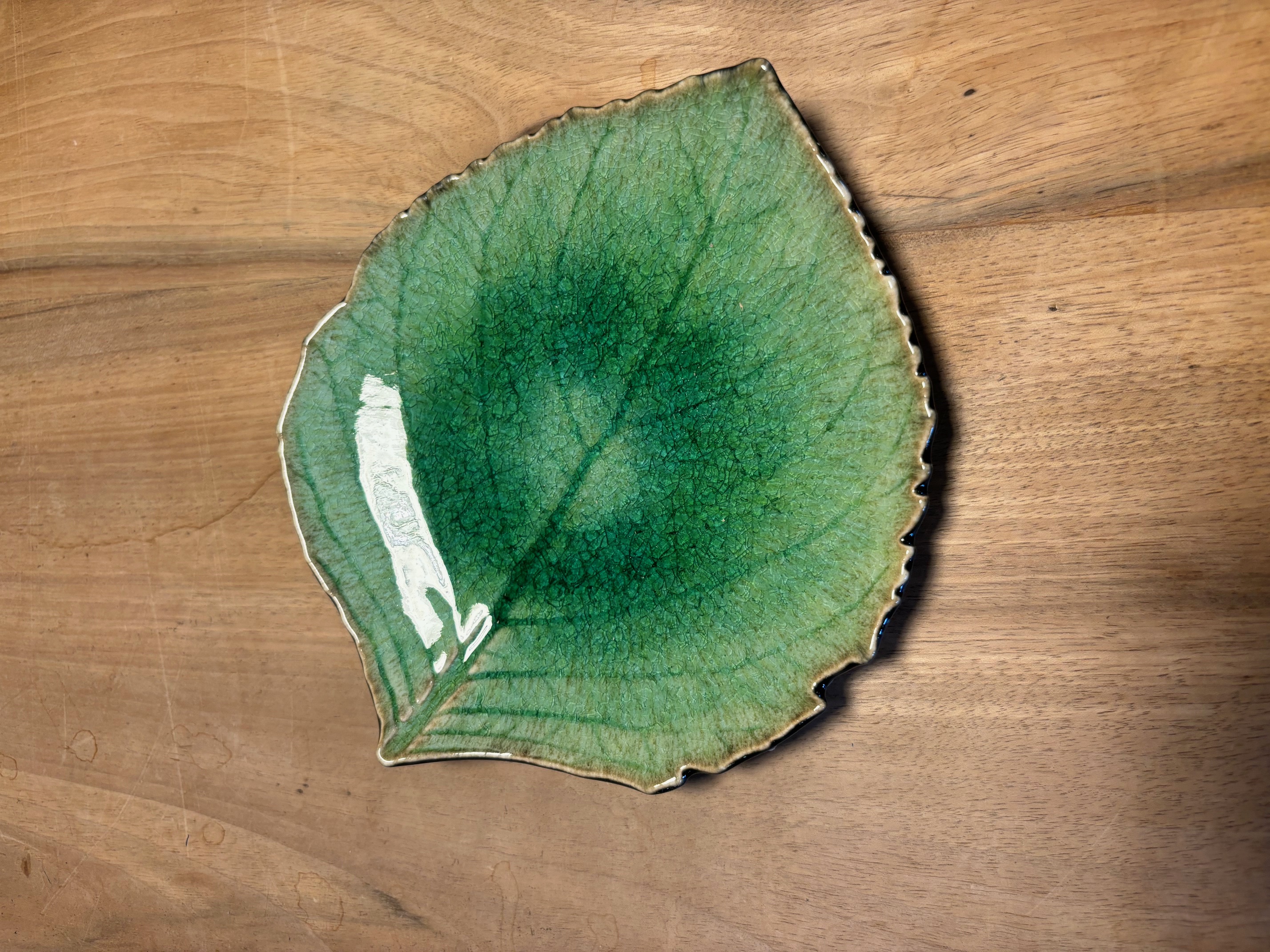 COSTA NOVA 17cm Hydrangea Leaf Shaped Plate