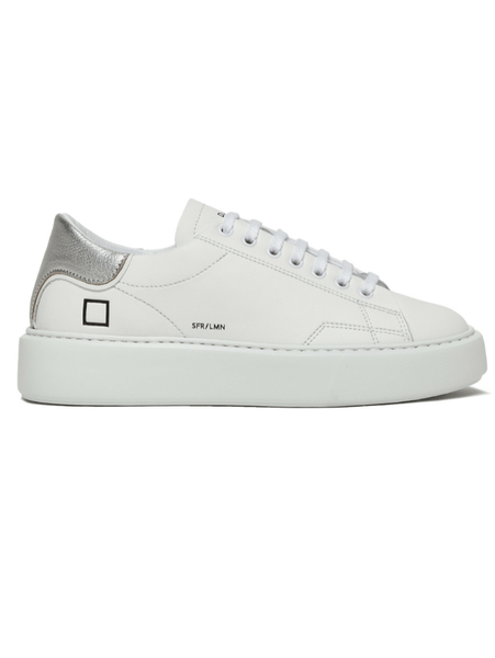 date-sfera-laminated-white-silver-trainers-w401-sf-lm-ws