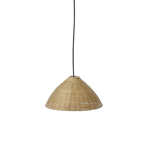 Bungalow DK Bamboo Conical Pendant Shade, 30 X 15 Cm