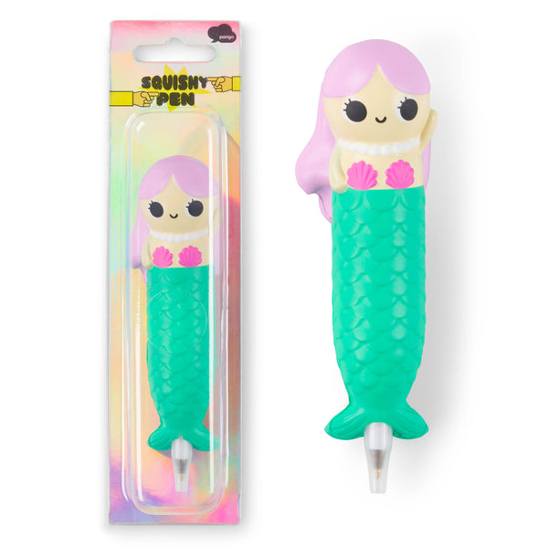 Pango Productions Mermaid Squishy Pen | Children’s Stationery | Novelty Gifts
