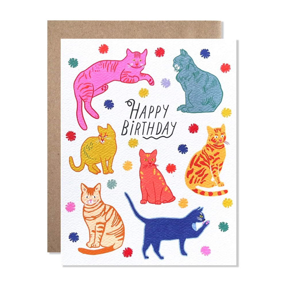 Hartland Hartland Card - Birthday Cats