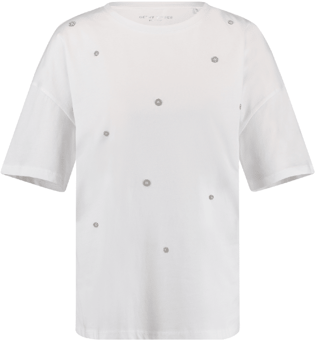 Gerry Weber White Tshirt With Detail