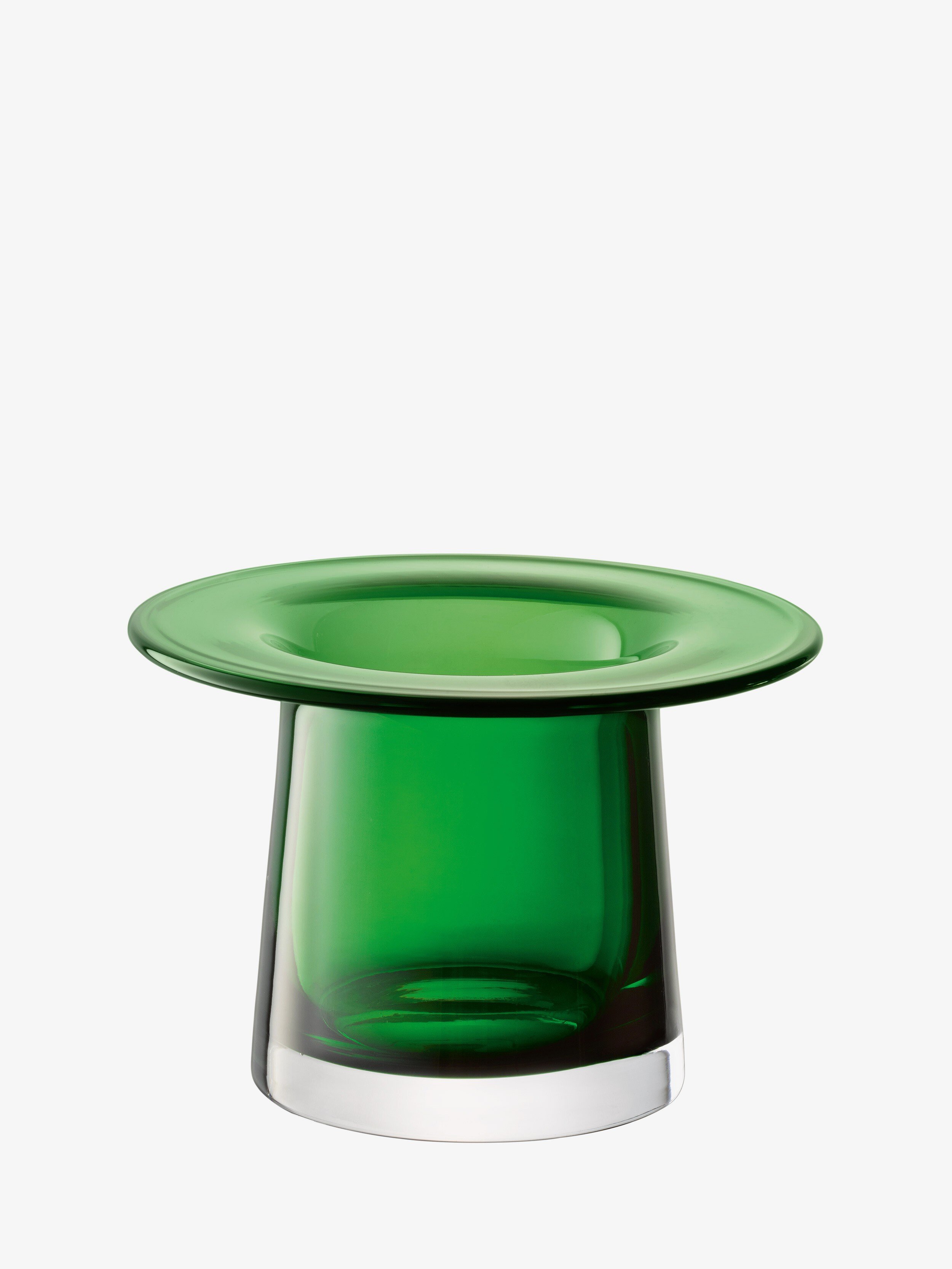 LSA International Fern Green Mouthblown Glass 13.5cm Victoria Vase/Lantern 