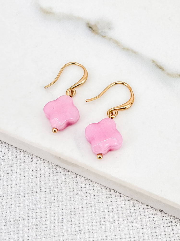 envy-pink-clover-bead-earrings-gold