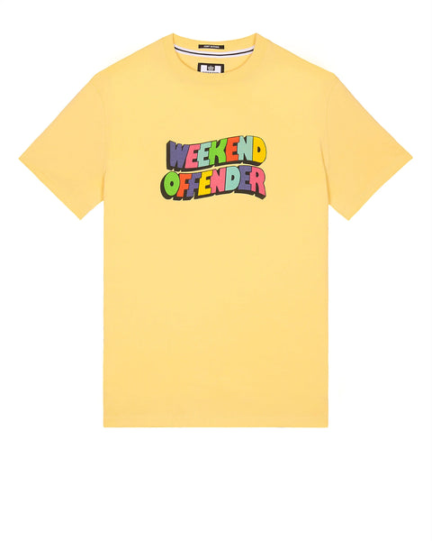 Weekend Offender Hallelujah Graphic T Shirt In Butter