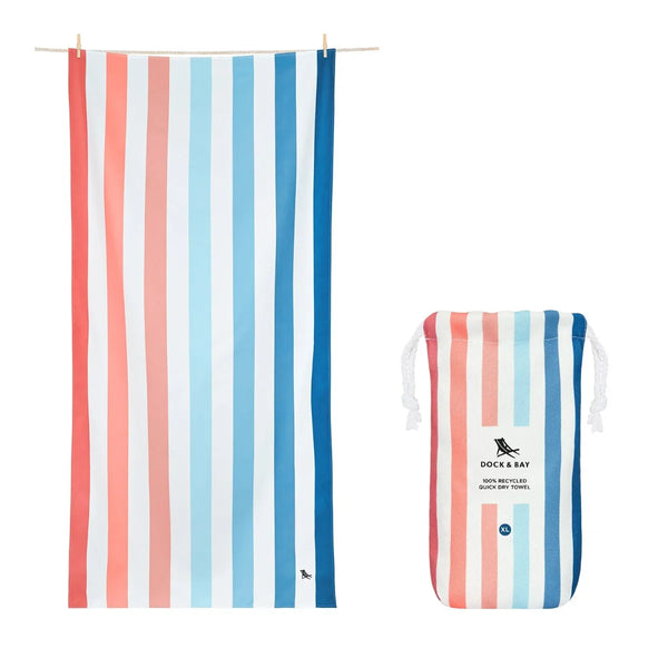 Dock & Bay UK Quick Dry Towels X Large (200x90cm) / Sand To Sea