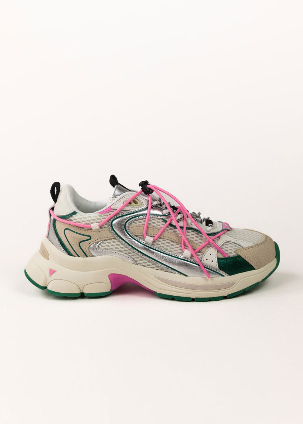 0'105 Spider Sneakers - Green Pink