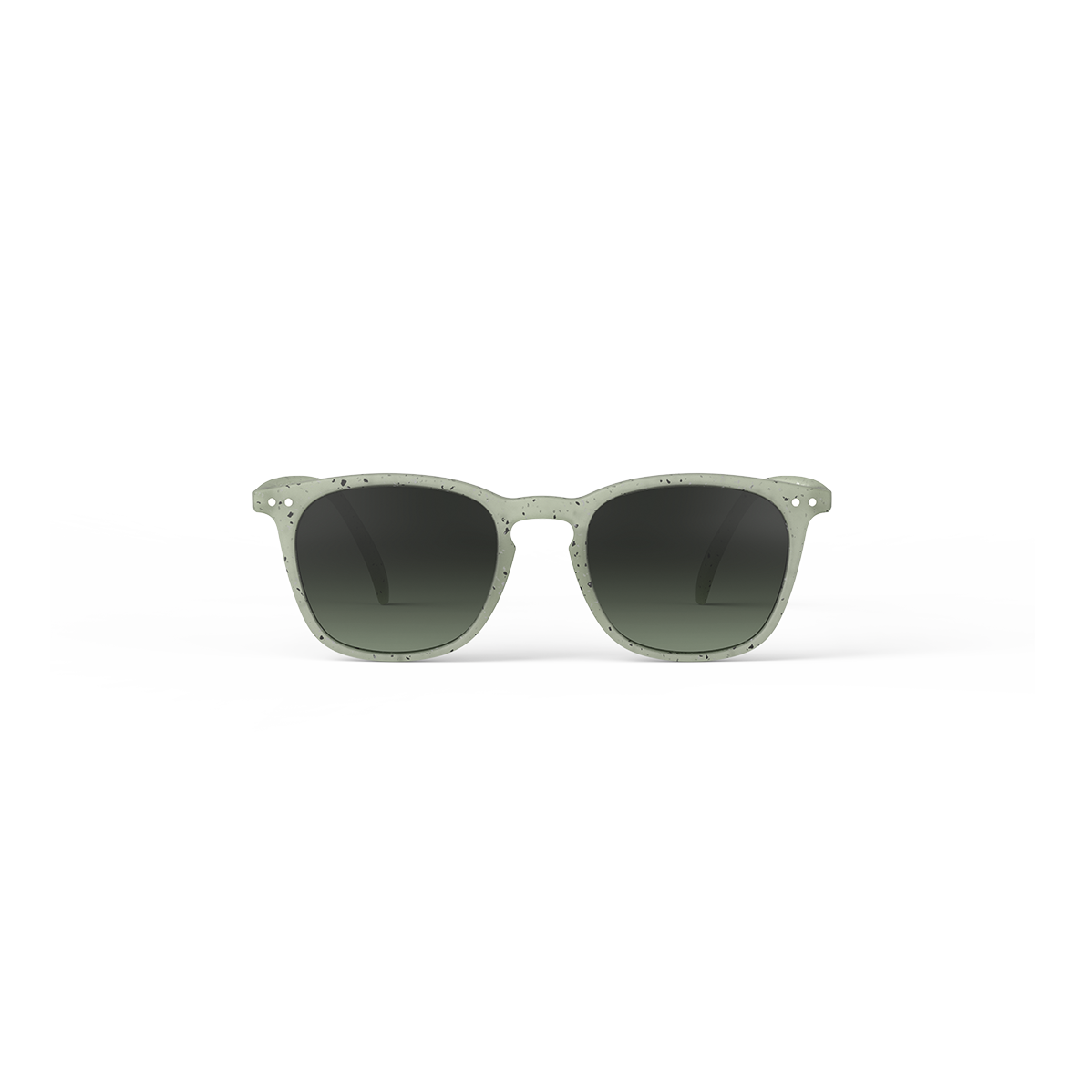 IZIPIZI Dyed Green Model E Sunglasses 