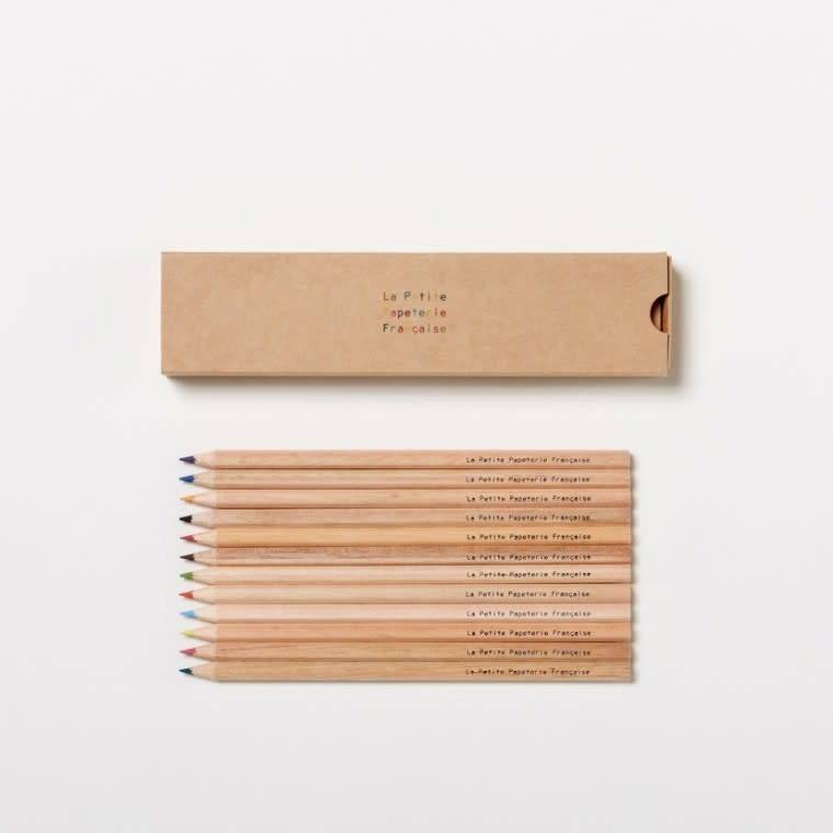 La Petite Papeterie Francaise Set of 12 sustainable pencils 